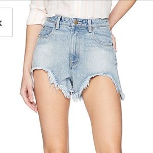 MINKPINK Women's Rip Tide Denim Short